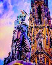Afbeelding in Gallery-weergave laden, Diamond Painting - Edinburgh-standbeeld 40x50cm reeds ingelijst