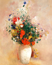 Afbeelding in Gallery-weergave laden, Diamond Painting - Vaas met bloemen - Odilon Redon 40x50cm reeds ingelijst