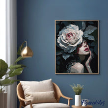 Afbeelding in Gallery-weergave laden, Schilderen op Nummer - Dame van de Roos
