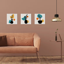 Afbeelding in Gallery-weergave laden, Mini Schilderen op Nummer met Frame - Plant en zwarte vaas