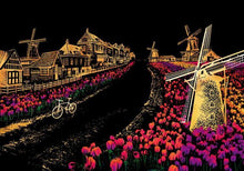 Afbeelding in Gallery-weergave laden, Scratch Painting - Hollandse Tulpen