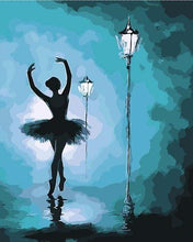 Afbeelding in Gallery-weergave laden, Schilderen op Nummer - Ballet onder straatverlichting