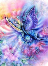 Afbeelding in Gallery-weergave laden, Diamond Painting - Kleur vlinder dieren, vlinders, Diamond Painting Dieren