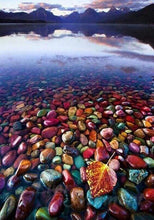 Afbeelding in Gallery-weergave laden, Diamond Painting - Kleurrijke kiezelstenen Diamond Painting Landschappen, landschappen