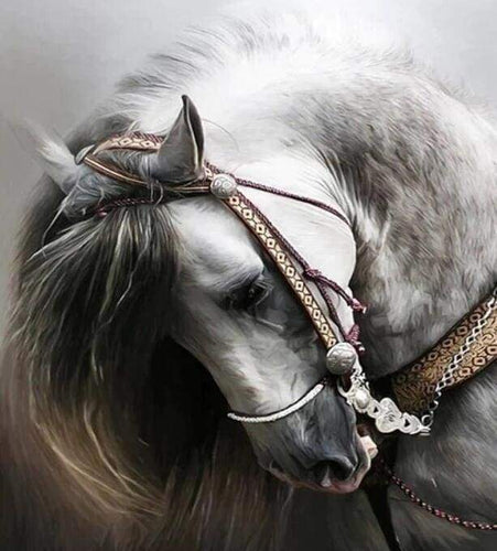 Diamond Painting - Geweldig paard dieren, Diamond Painting Dieren, paarden