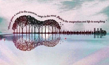 Afbeelding in Gallery-weergave laden, Diamond Painting - Landschap Gitaar Diamond Painting Landschappen, landschappen