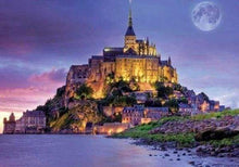 Afbeelding in Gallery-weergave laden, Diamond Painting - Mont Saint Michel steden, Diamond Painting Steden, Diamond Painting Landschappen, landschappen