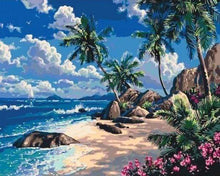 Afbeelding in Gallery-weergave laden, Diamond Painting - Op het strand Diamond Painting Landschappen, landschappen