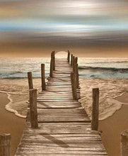 Afbeelding in Gallery-weergave laden, Diamond Painting - Weg naar de zee Diamond Painting Landschappen, landschappen