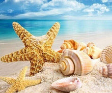 Afbeelding in Gallery-weergave laden, Diamond Painting - Schelpen en Sea Star dieren, Diamond Painting Dieren