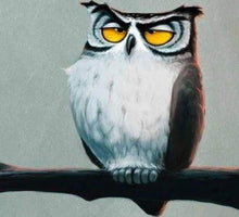 Afbeelding in Gallery-weergave laden, Diamond Painting - Slaperige uil dieren, Diamond Painting Dieren, uilen