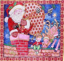 Afbeelding in Gallery-weergave laden, Diamond Painting - Tafel Kerstman Kerstmis, Diamond Painting Religie, religie