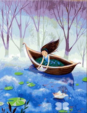 Afbeelding in Gallery-weergave laden, Schilderen op Nummer - Kleine papieren boot