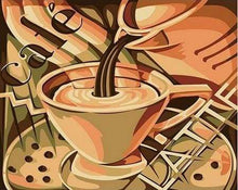 Afbeelding in Gallery-weergave laden, Schilderen op Nummer - Hou van koffie