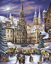 Afbeelding in Gallery-weergave laden, Schilderen op Nummer - Kerstmarkt Neurenberg