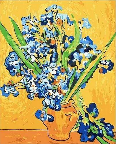 Schilderen op Nummer - Van Gogh Irissen