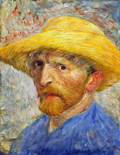 Schilderen op Nummer - Van Gogh Zelfportret met strohoed
