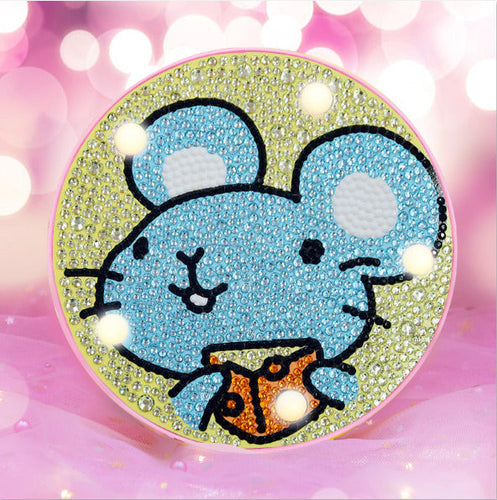 LED-lamp Diamond Painting Muis