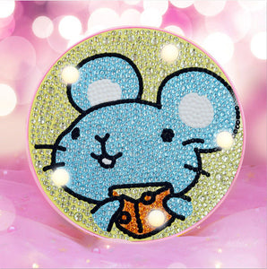 LED-lamp Diamond Painting Muis
