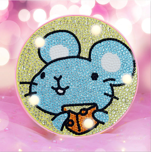 LED-lamp Diamond Painting Muis