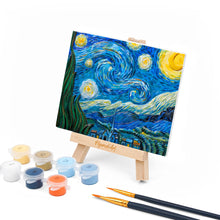 Afbeelding in Gallery-weergave laden, 3D schilderij - De sterrennacht, Van Gogh