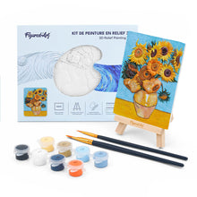 Afbeelding in Gallery-weergave laden, 3D schilderij - Zonnebloemen, Van Gogh Figured'Art