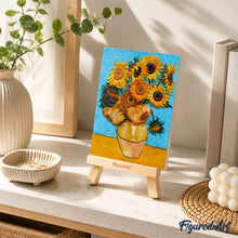 Afbeelding in Gallery-weergave laden, 3D schilderij - Zonnebloemen, Van Gogh