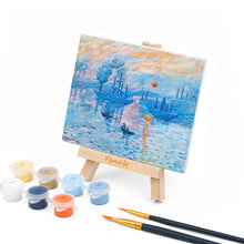 Afbeelding in Gallery-weergave laden, 3D schilderij - Impressie, zonsopgang, Monet