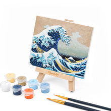 Afbeelding in Gallery-weergave laden, 3D schilderij - De grote golf van Kanagawa