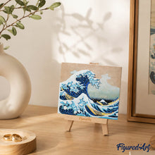 Afbeelding in Gallery-weergave laden, 3D schilderij - De grote golf van Kanagawa