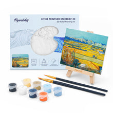 Afbeelding in Gallery-weergave laden, 3D schilderij - De oogst, Van Gogh Figured'Art