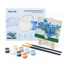 Afbeelding in Gallery-weergave laden, 3D schilderij - Iris, Van Gogh Figured'Art