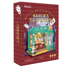 Afbeelding in Gallery-weergave laden, Miniatuurhuisje Alice&#39;s Theewinkel