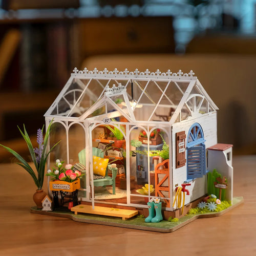 Miniatuurhuisje Droomtuinhuisje