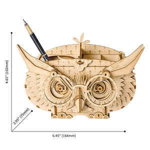 3D Puzzel - Opbergdoos Uilen