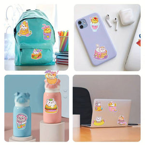 Diamond Painting 5D 12 Stickers Katten