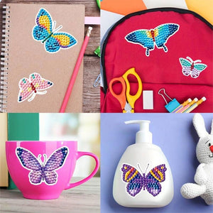 Diamond Painting 5D 23 Stickers Vlinders