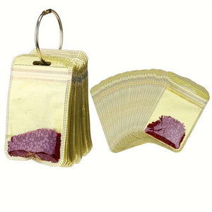 Diamond Painting 5D 50 Ziplock Zakjes en 1 Boekenring