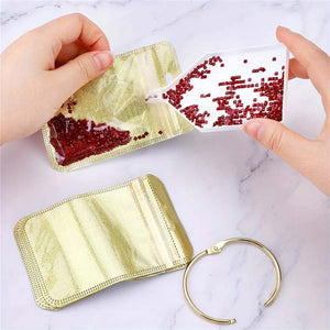 Diamond Painting 5D 50 Ziplock Zakjes en 1 Boekenring