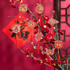 Diamond Painting Hanger 5D Chinees Nieuwjaar 8 Stuks