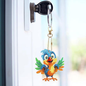 Dieren Hangers Diamond Painting 6 Stuks