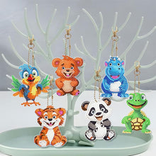 Afbeelding in Gallery-weergave laden, Dieren Hangers Diamond Painting 6 Stuks