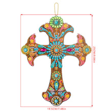 Afbeelding in Gallery-weergave laden, Decoratieve Hanger Diamond Painting met Kruis