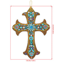 Afbeelding in Gallery-weergave laden, Decoratieve Hanger Diamond Painting Kruis