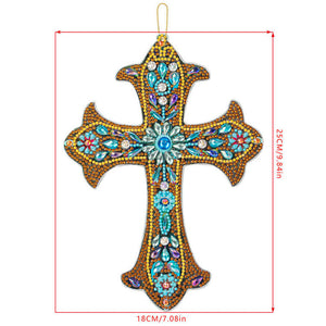 Decoratieve Hanger Diamond Painting Kruis