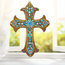 Afbeelding in Gallery-weergave laden, Decoratieve Hanger Diamond Painting Kruis
