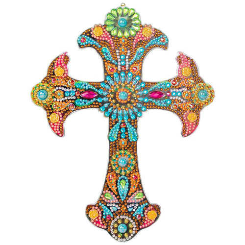 Decoratieve Hanger Diamond Painting met Kruis