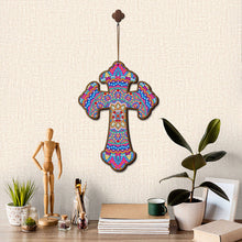 Afbeelding in Gallery-weergave laden, Decoratieve Hanger Diamond Painting Kruis Mandala