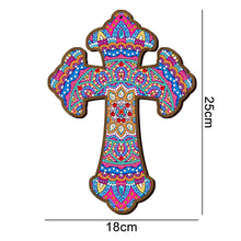 Afbeelding in Gallery-weergave laden, Decoratieve Hanger Diamond Painting Kruis Mandala