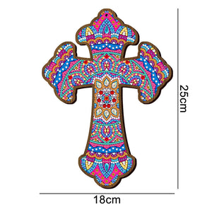 Decoratieve Hanger Diamond Painting Kruis Mandala